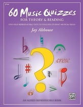 60 Music Quizzes for Theory & Reading Reproducible Book